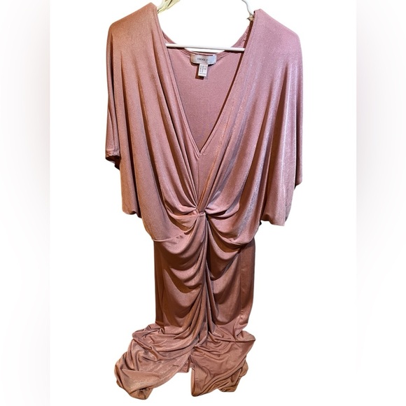 FOREVER 21 Size 3X Party Dress Light Pink/Rose Color Very Stretchy! - Picture 1 of 5